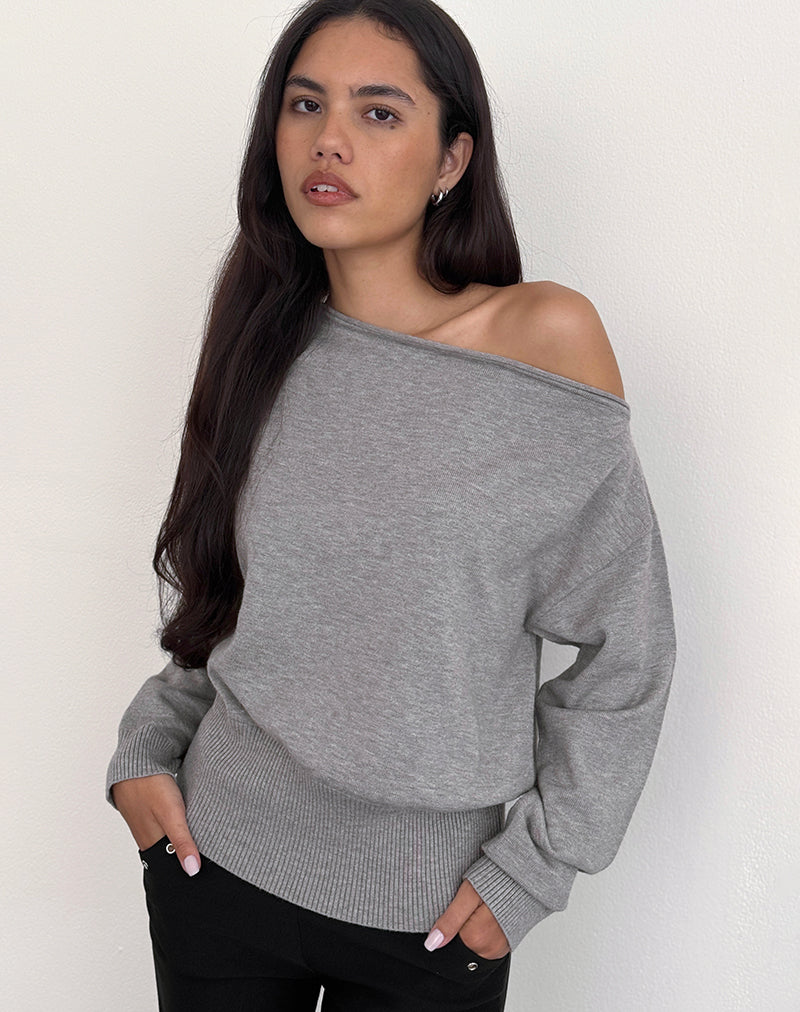 Imagen de Jalira Jumper in Knit Grey