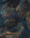 Azul Paisley Tonal