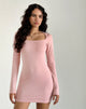 Imagen de Janjisu Bodycon Mini Dress in Pink Lady