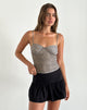 Imagen de Jarita Cami Top en Dainty Leopard Marrón Claro