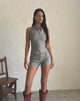 Imagen de Jarli Hot Pants in Stretch Tailoring Grey