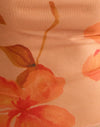 Acuarela Hibiscus Naranja