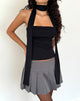 Imagen del conjunto Jeldia Bandeau Top and Scalf en negro Shimmer