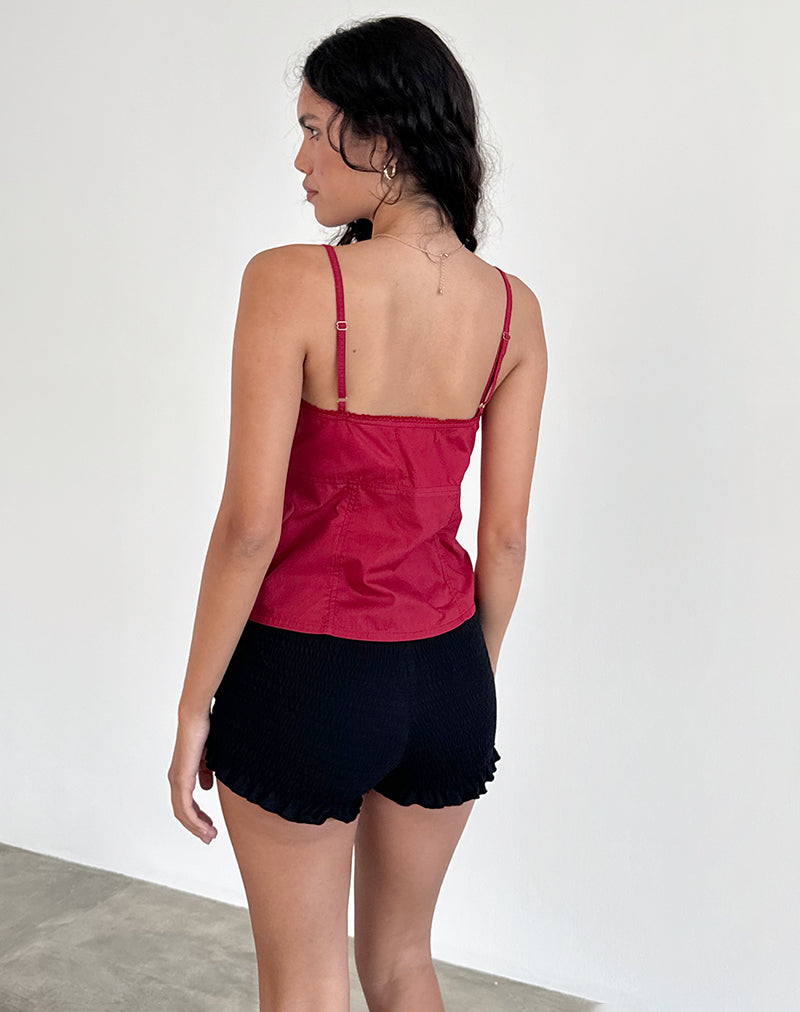 Imagen de Jepuni Cami Top en Rojo Adrenalina