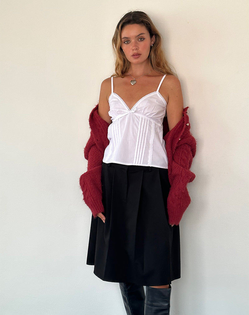 Imagen de Jepuni Cami Top en popelina blanca