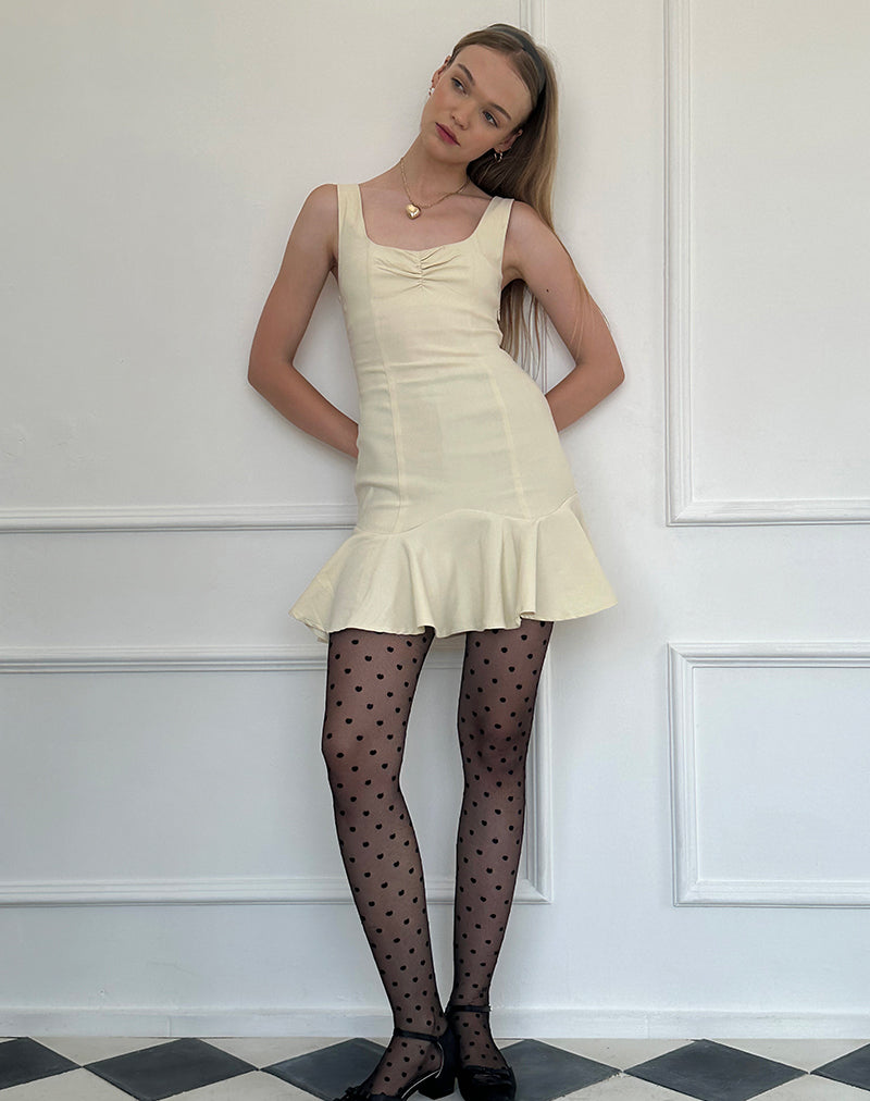 Minivestido Jetsam en crema