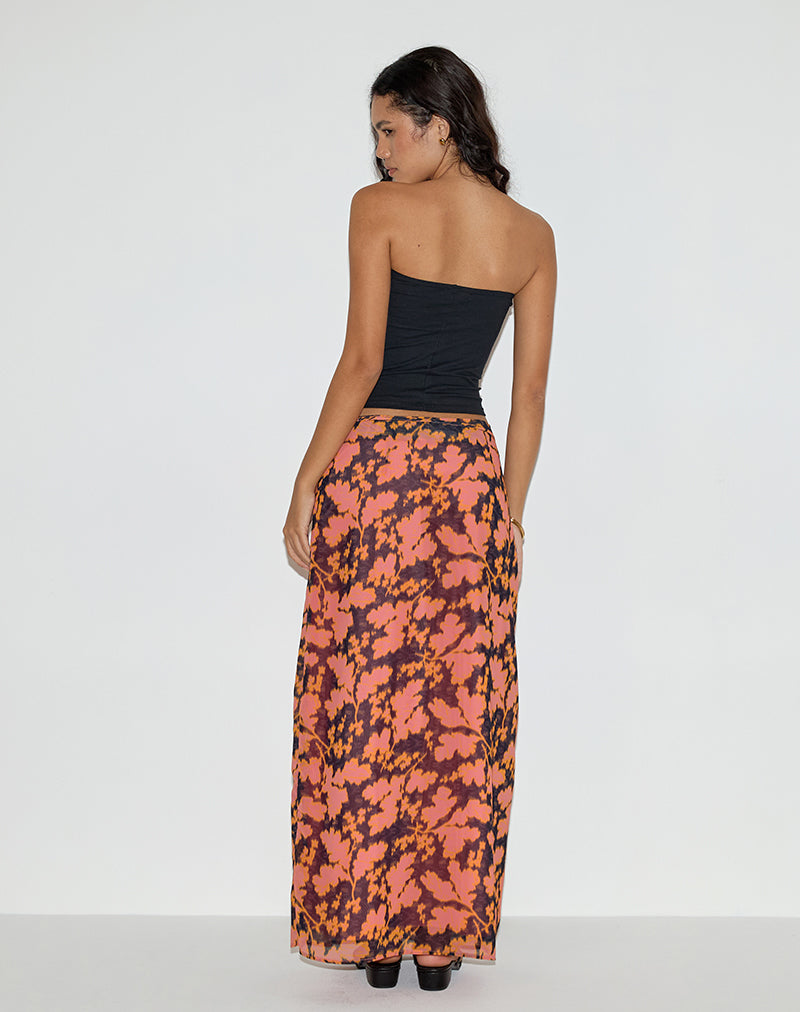 Imagen de Jezza Slip Maxi Skirt in Furnishing Floral
