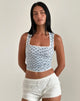 imagen de Jinisia Corset Top in Floral Stripe