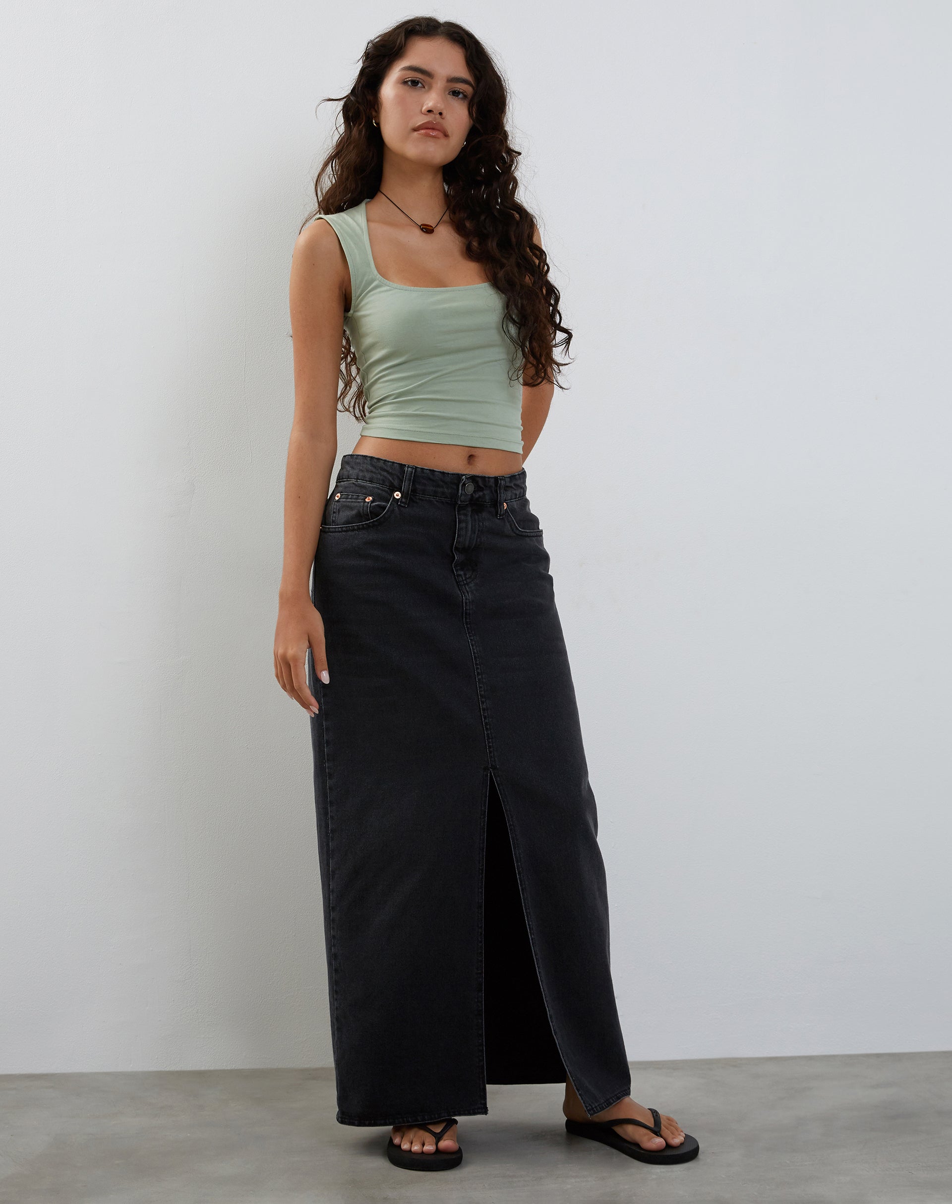 Imagen de Jinsu Crop Top en Desert Sage
