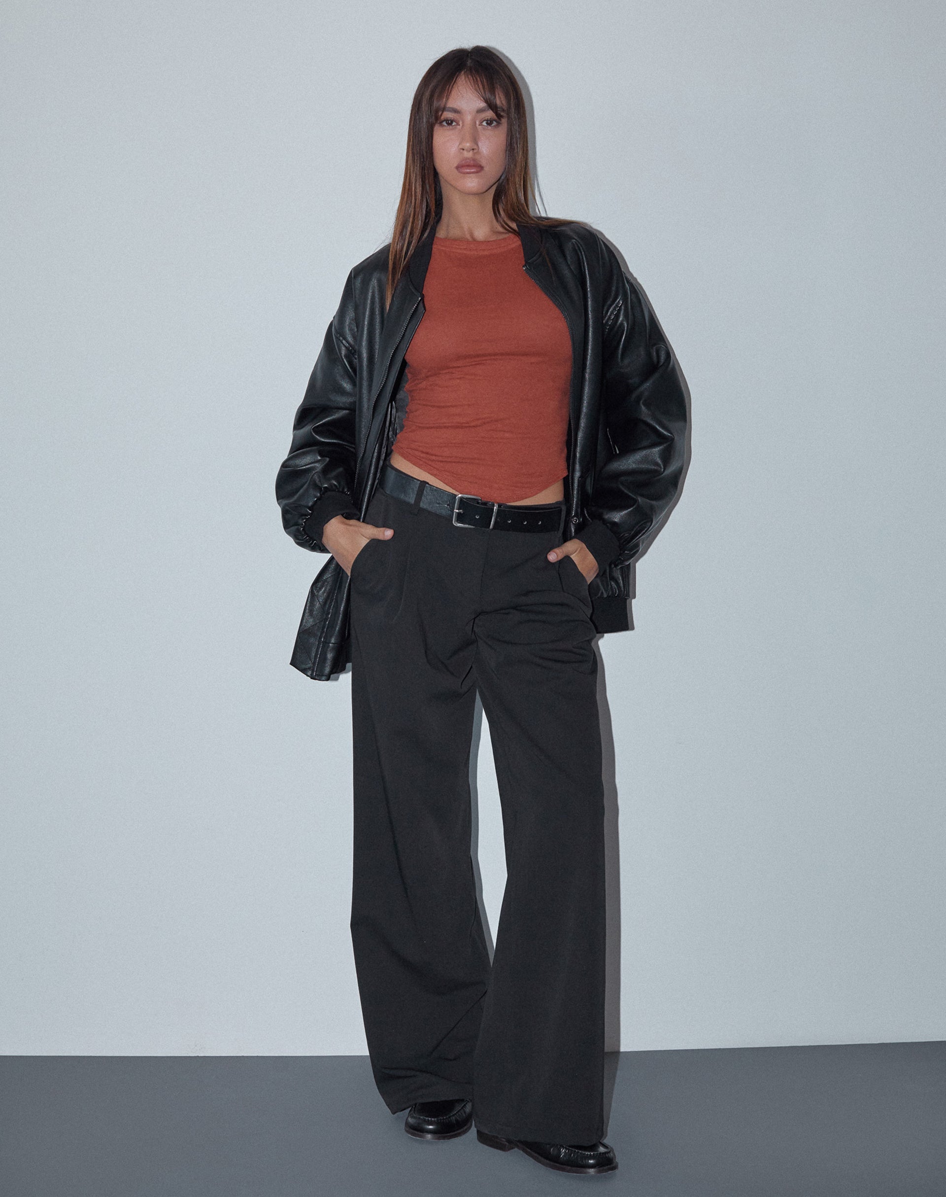 Imagen de Jojes Jersey Tee in Spice Orange