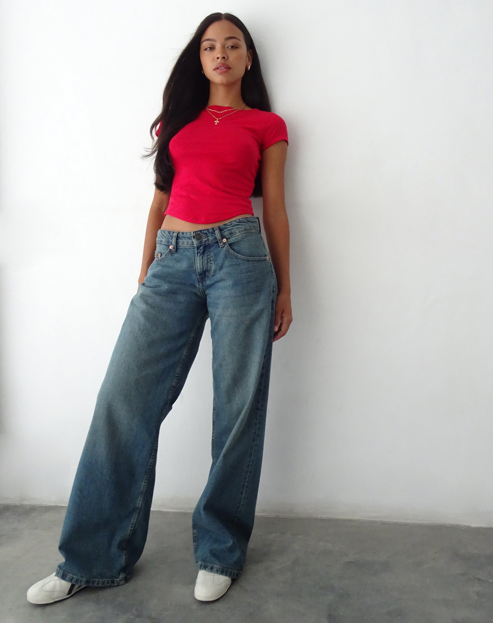 Imagen de Jojes Jersey Tee in Tango Red