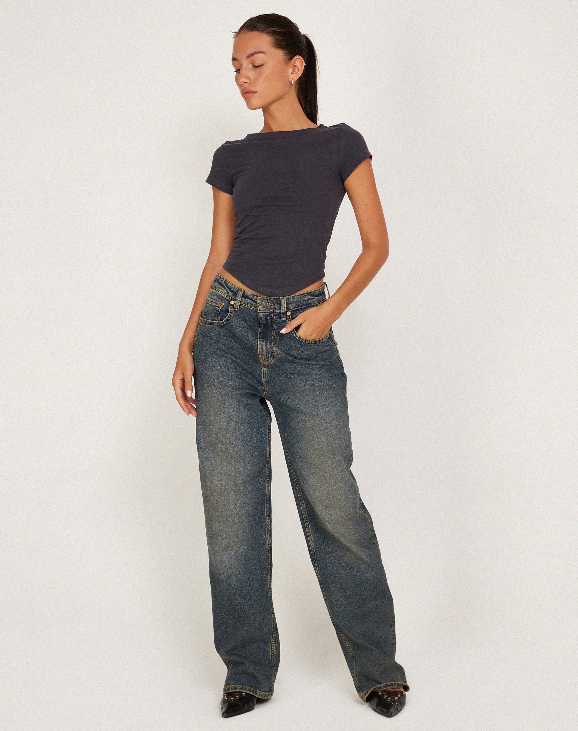 Imagen de Jojes Jersey Tee in Ocean Storm