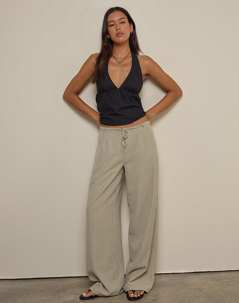Imagen de Juria Pantalón de raya kaki neutro