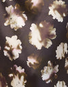Estampado floral marrón