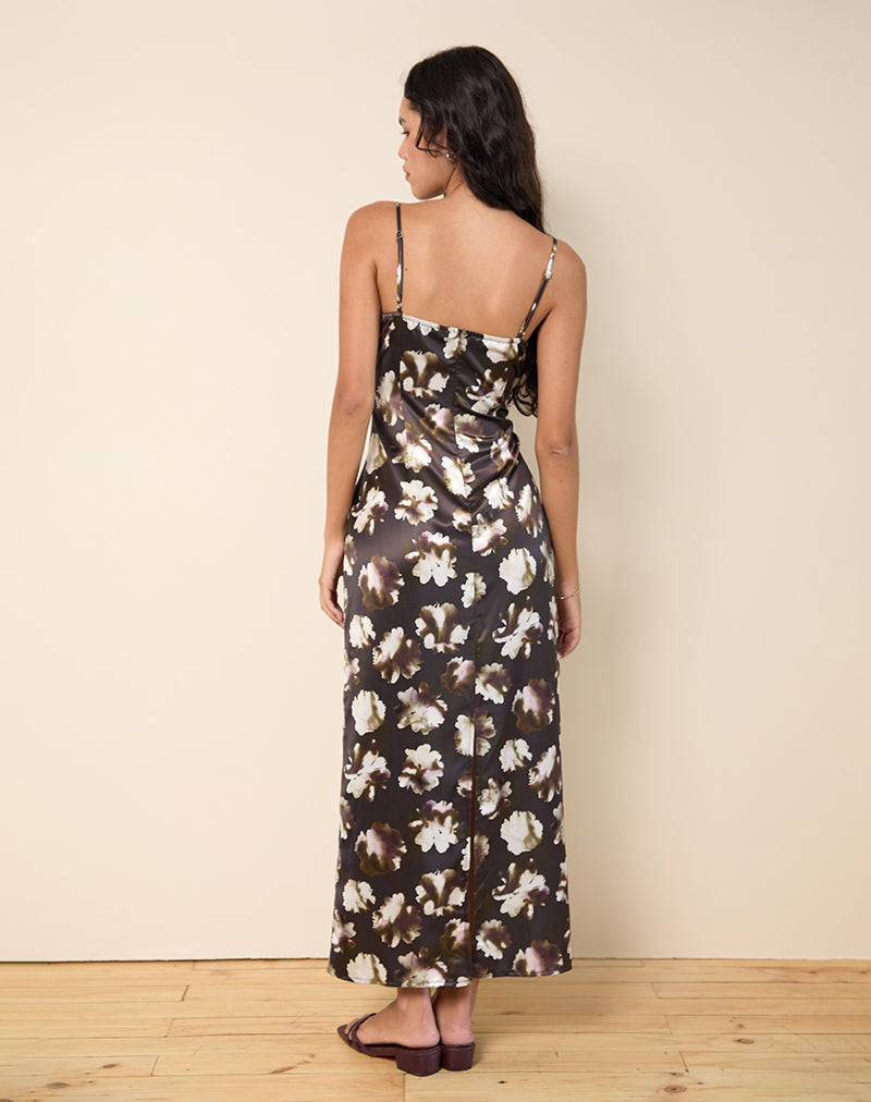 Imagen de Kafka Maxi Dress in Brown Floral Print