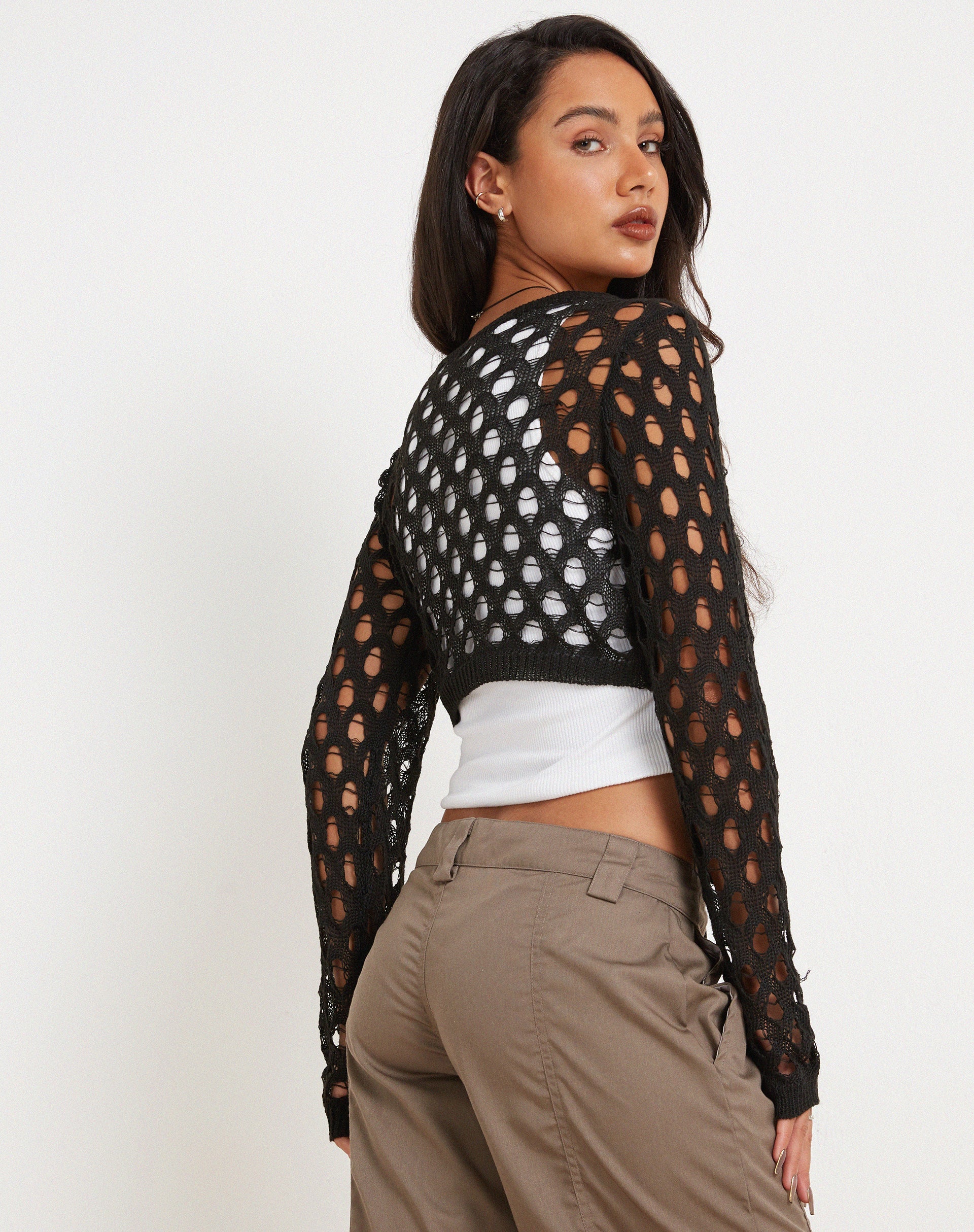 imagen de Kansaya Crop Top en Negro