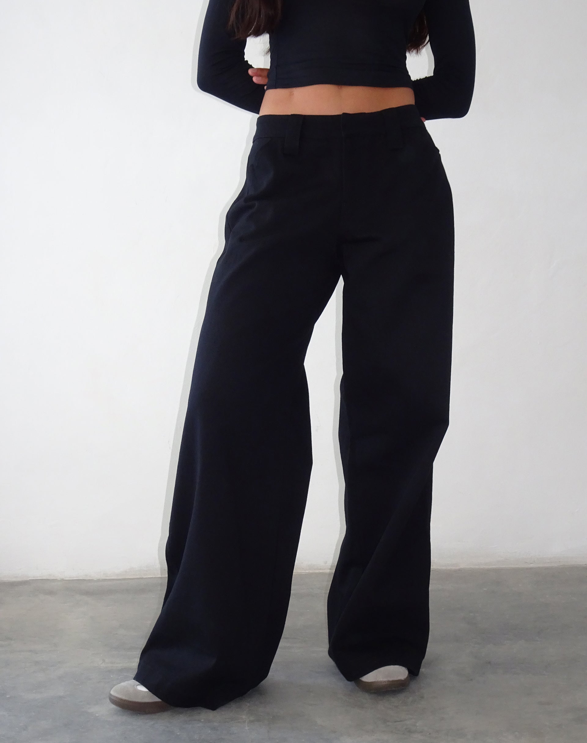 Imagen de Kaomy Wide Leg Trouser en negro