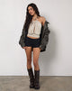 Imagen de Karise Plunge Top en Cupro Oatmilk