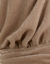 Crema de malla de lúrex con purpurina