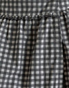 Tonal Gingham Negro y Gris