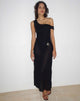Imagen de Katja Maxi Dress in Black Textured Crochet