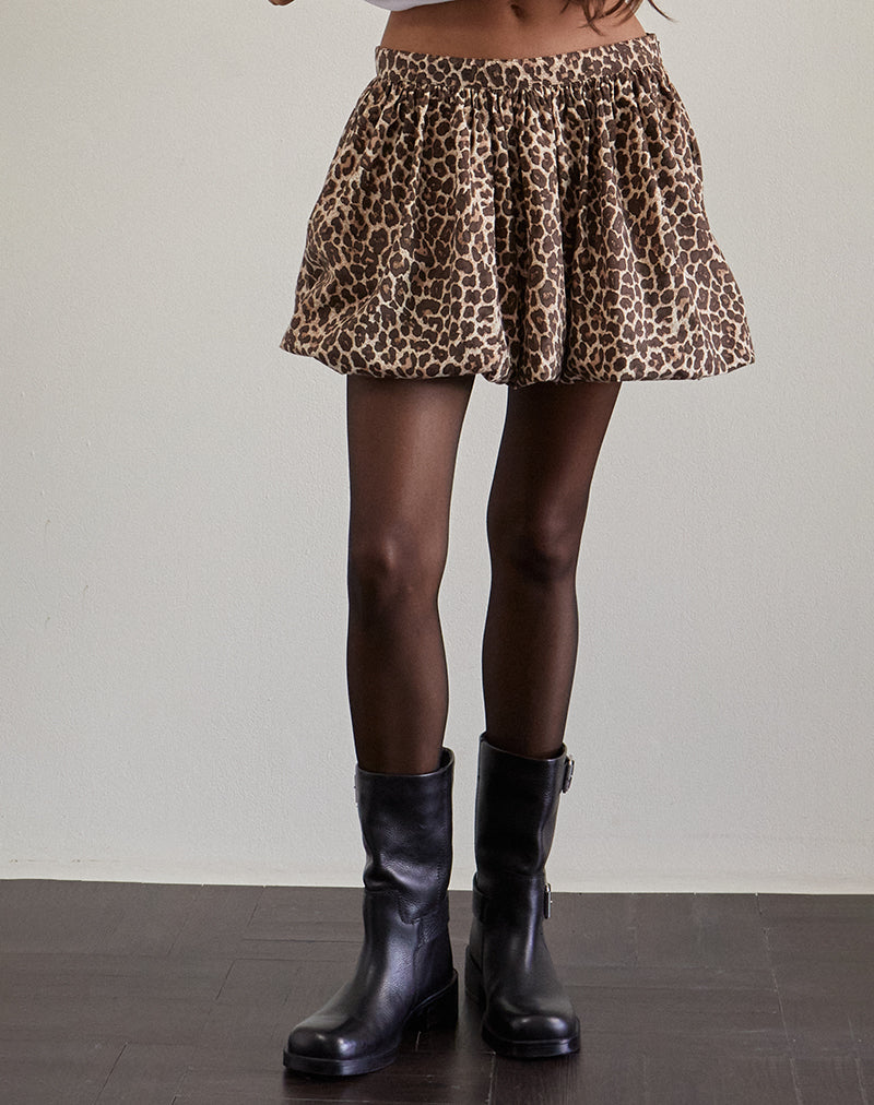 Imagen de Kayowi Minifalda Puffball en Rar Leopard Sandstorm