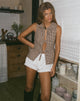 Imagen de Kayvata Top en Mini Gingham Marrón
