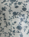 Flor de lentejuelas gris
