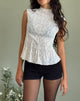 Imagen de Kimbra Sleevless Top en Crinkle Ivory