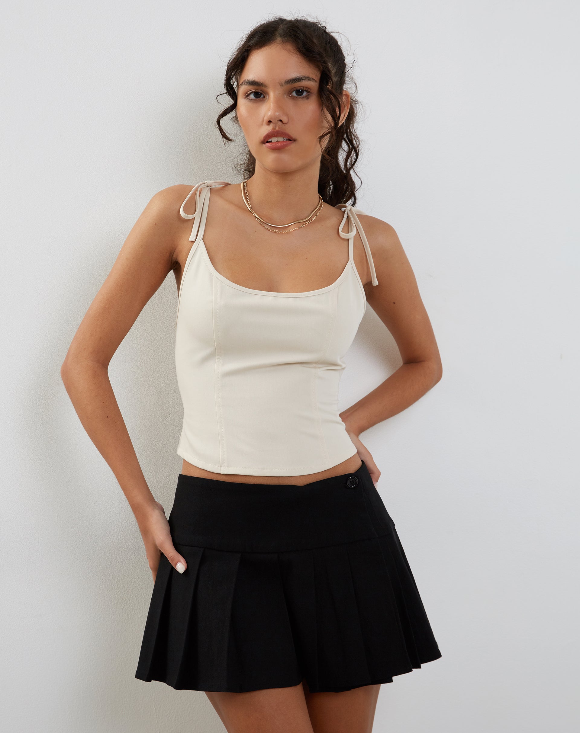 Imagen de Kiona Corset Top en Tailoring Cream