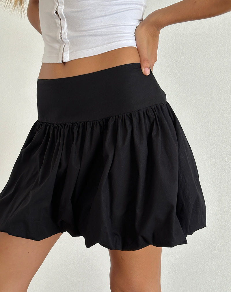 Imagen de Kiyowo Minifalda Puffball Negra