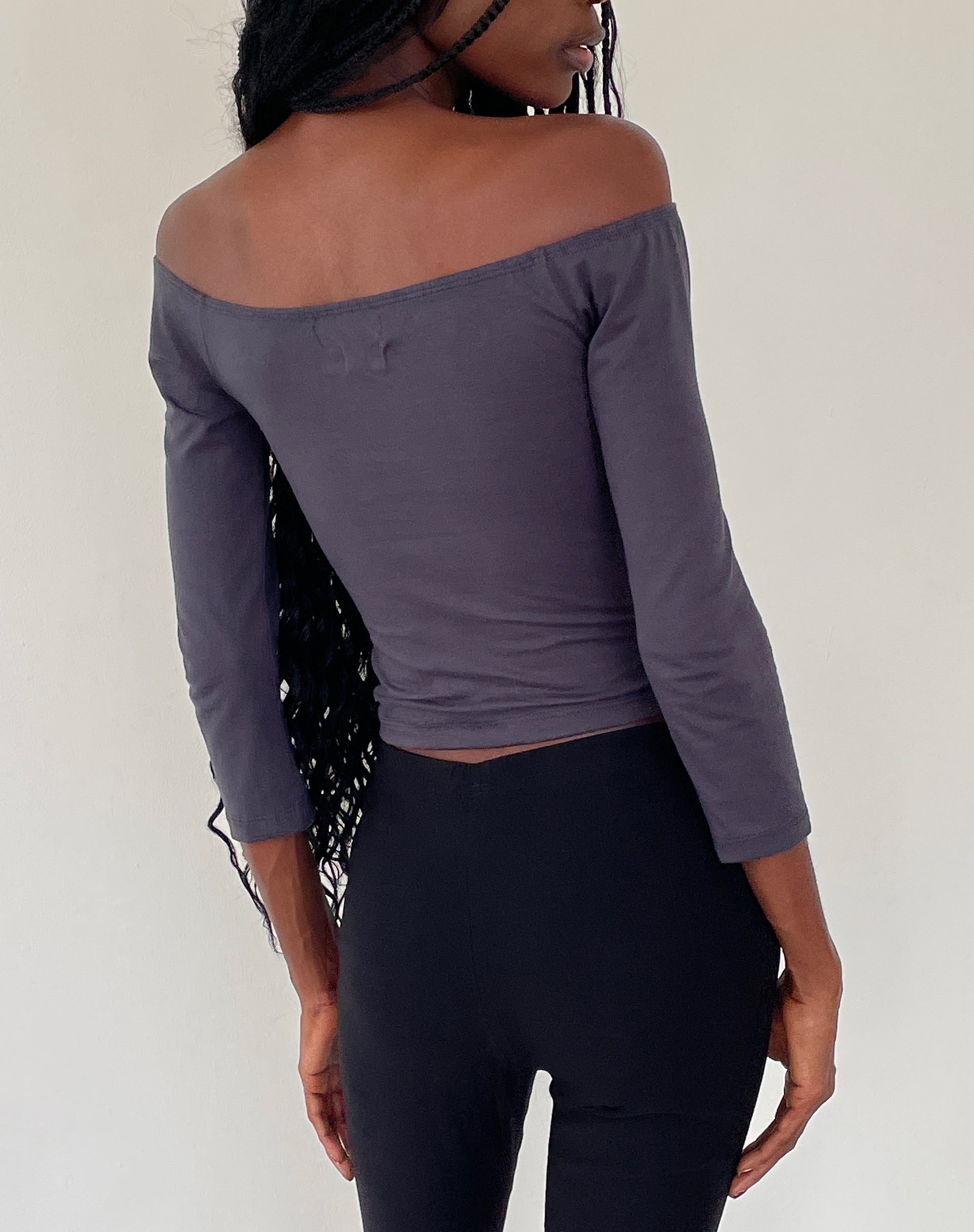 Top sin hombros Bardot Koby en Ocean Storm