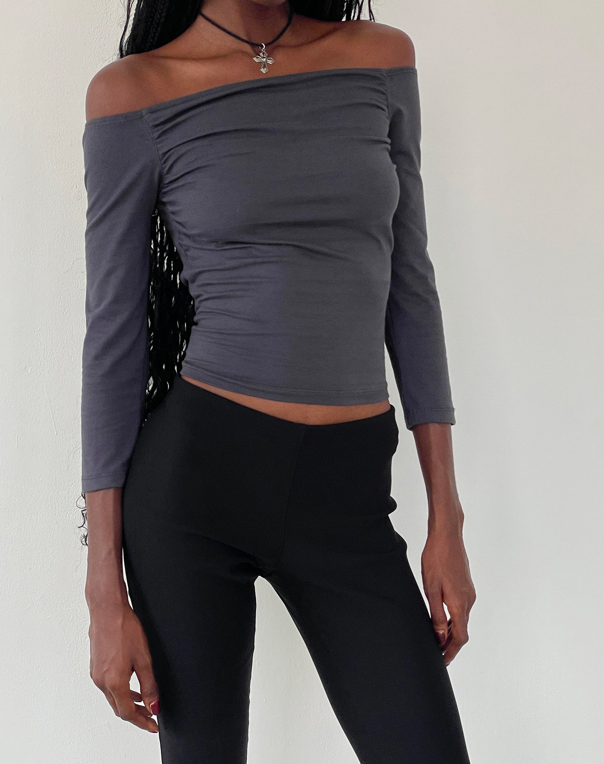 Top sin hombros Bardot Koby en Ocean Storm