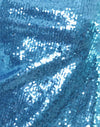 Azul lentejuelas