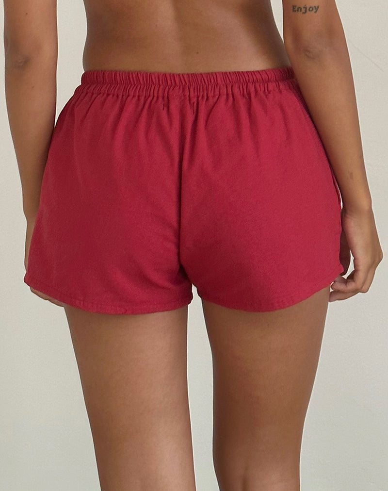 Imagen del pantalón corto Laboxe Rojo Adrenalina