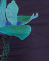 Flor azul marino