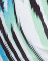 Azul cebra deformado