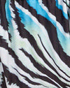 Azul cebra deformado