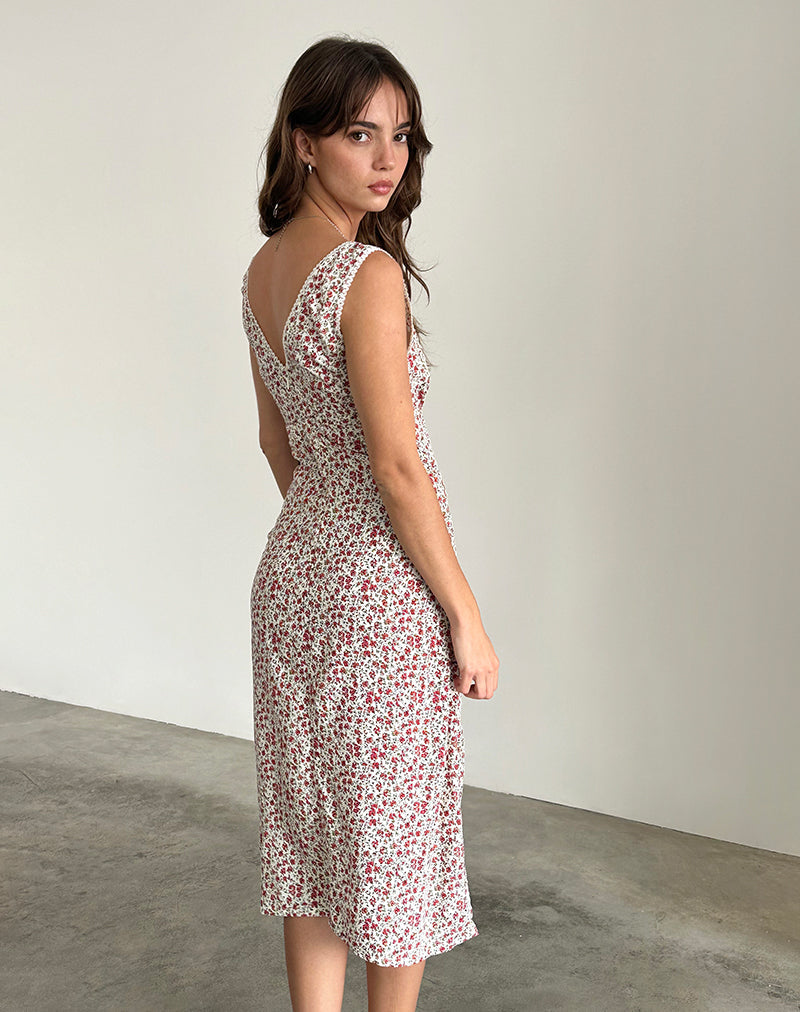 Imagen del vestido Lavisha Midi en Pretty Ditsy