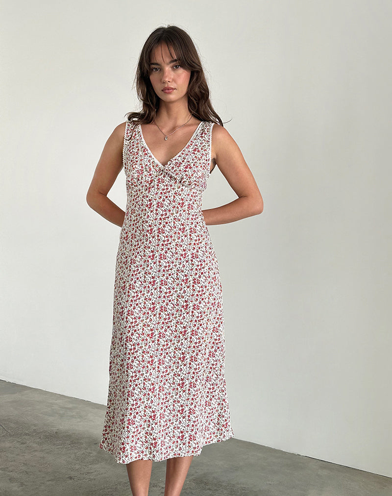 Vestido Lavisha Midi en Pretty Ditsy
