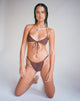 Imagen de la braguita de bikini Voltera en marrón coco