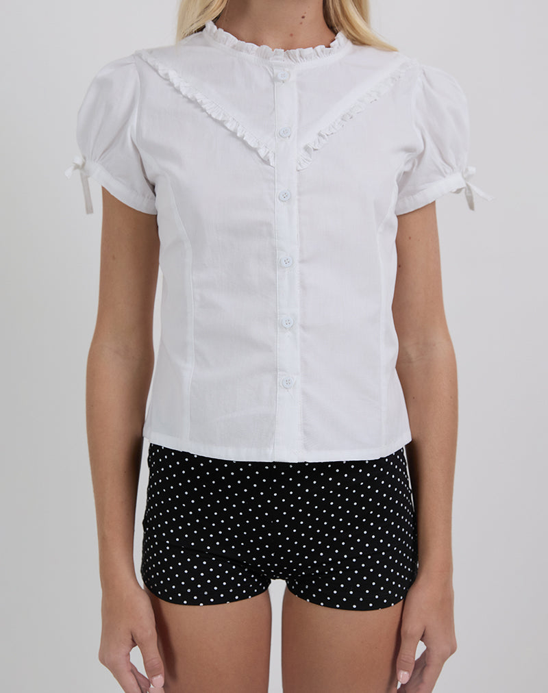 Imagen de Eunia Short en Micro Polka Negro