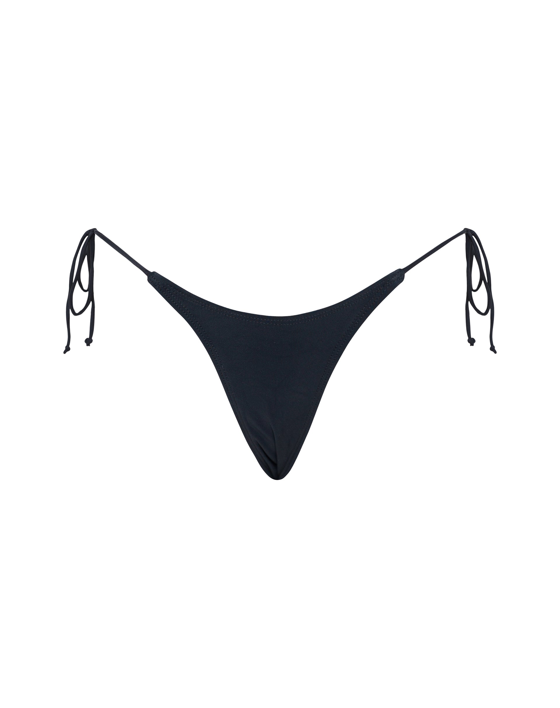 Imagen de la braguita de bikini Lentra en negro