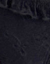 Broderie Negro con volante