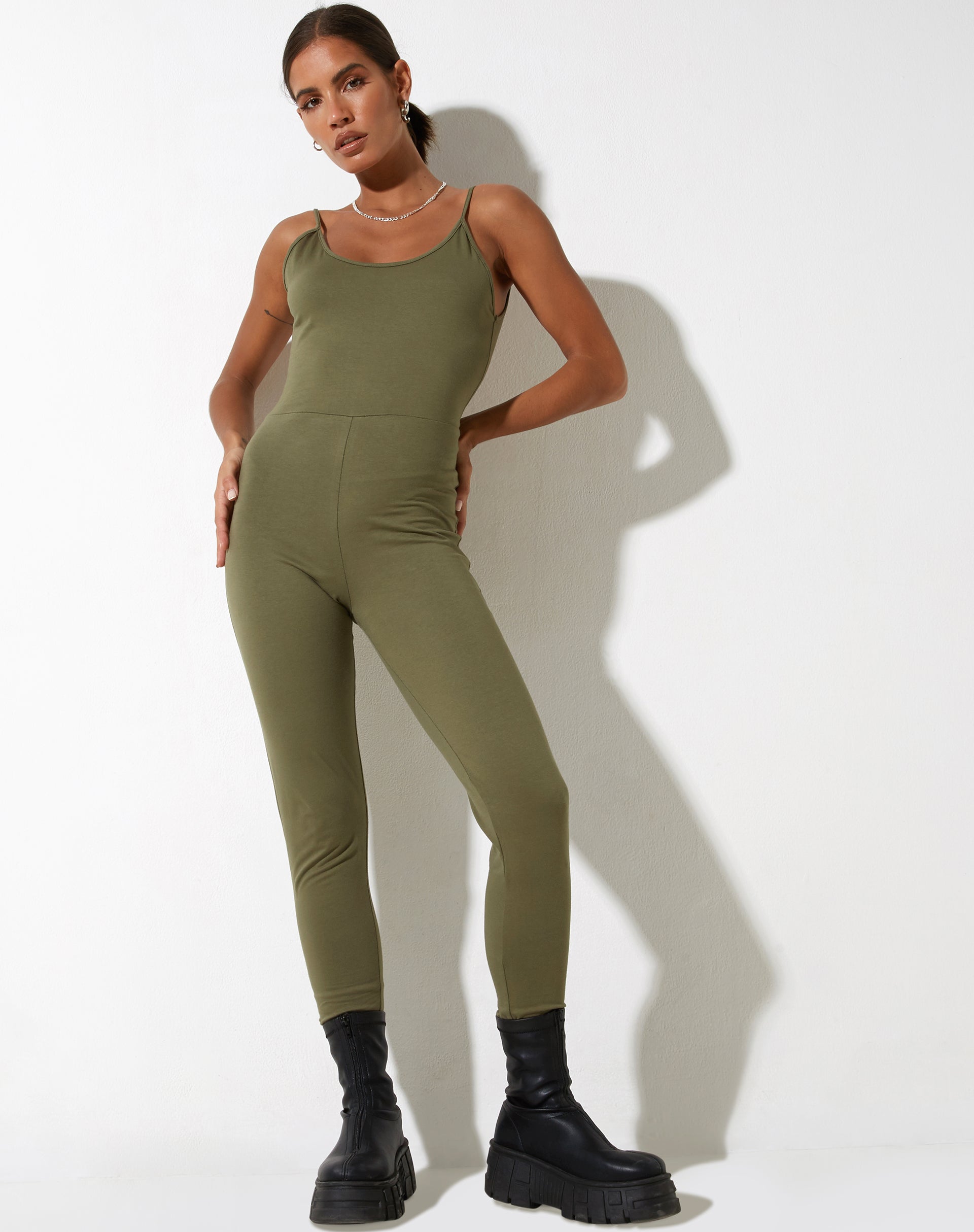 imagen de Leola Unitard en Grape Leaf