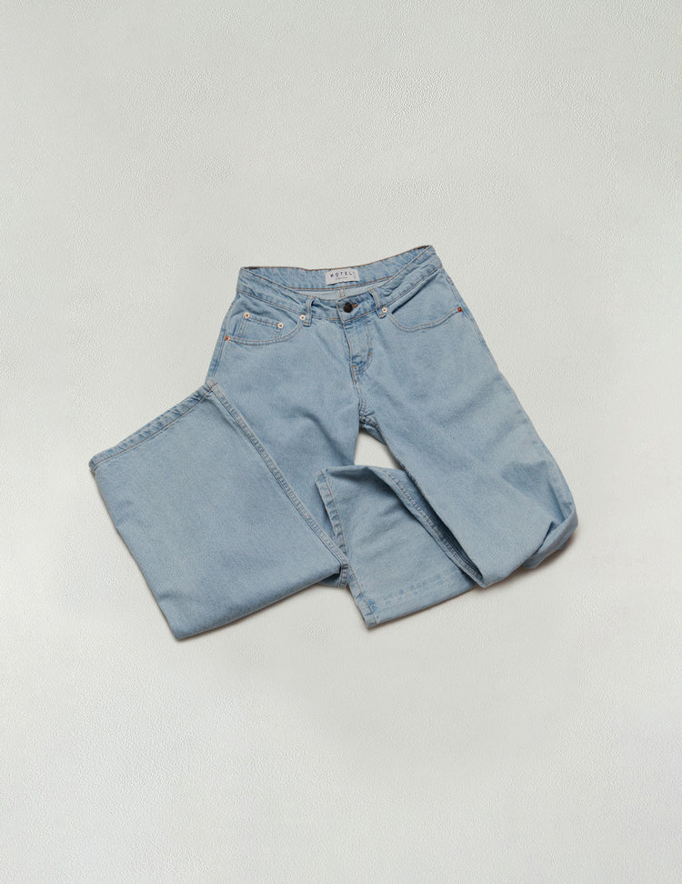 Denim lavado claro