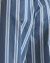 Popplin Raya Formal Azul Marino