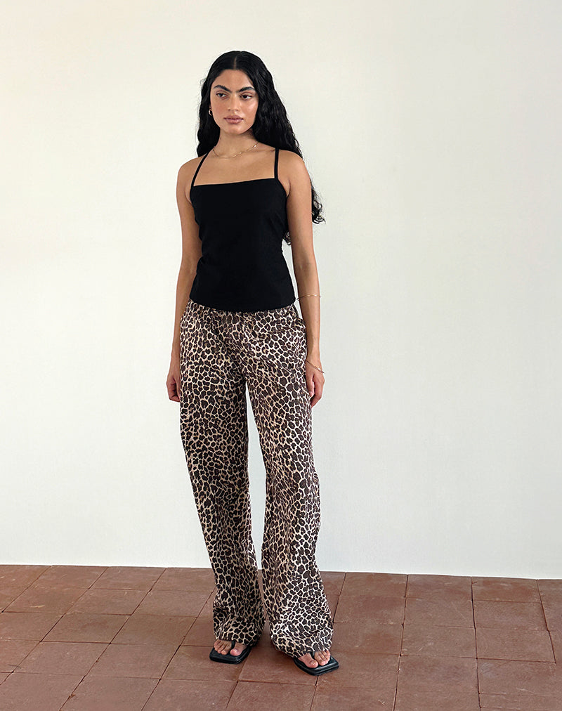 Imagen del pantalón Lirura en Rar Leopard Sandstorm