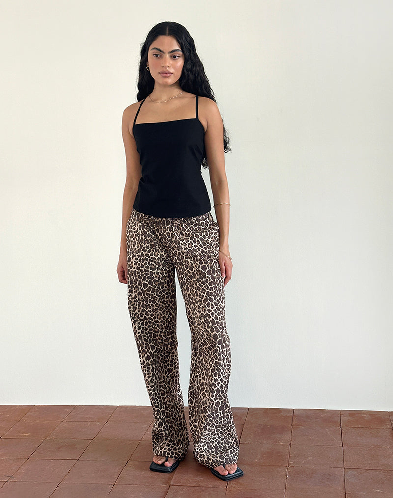 Pantalones Lirura en Rar Leopard Sandstorm