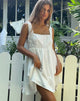 Imagen del minivestido Liselotte marfil